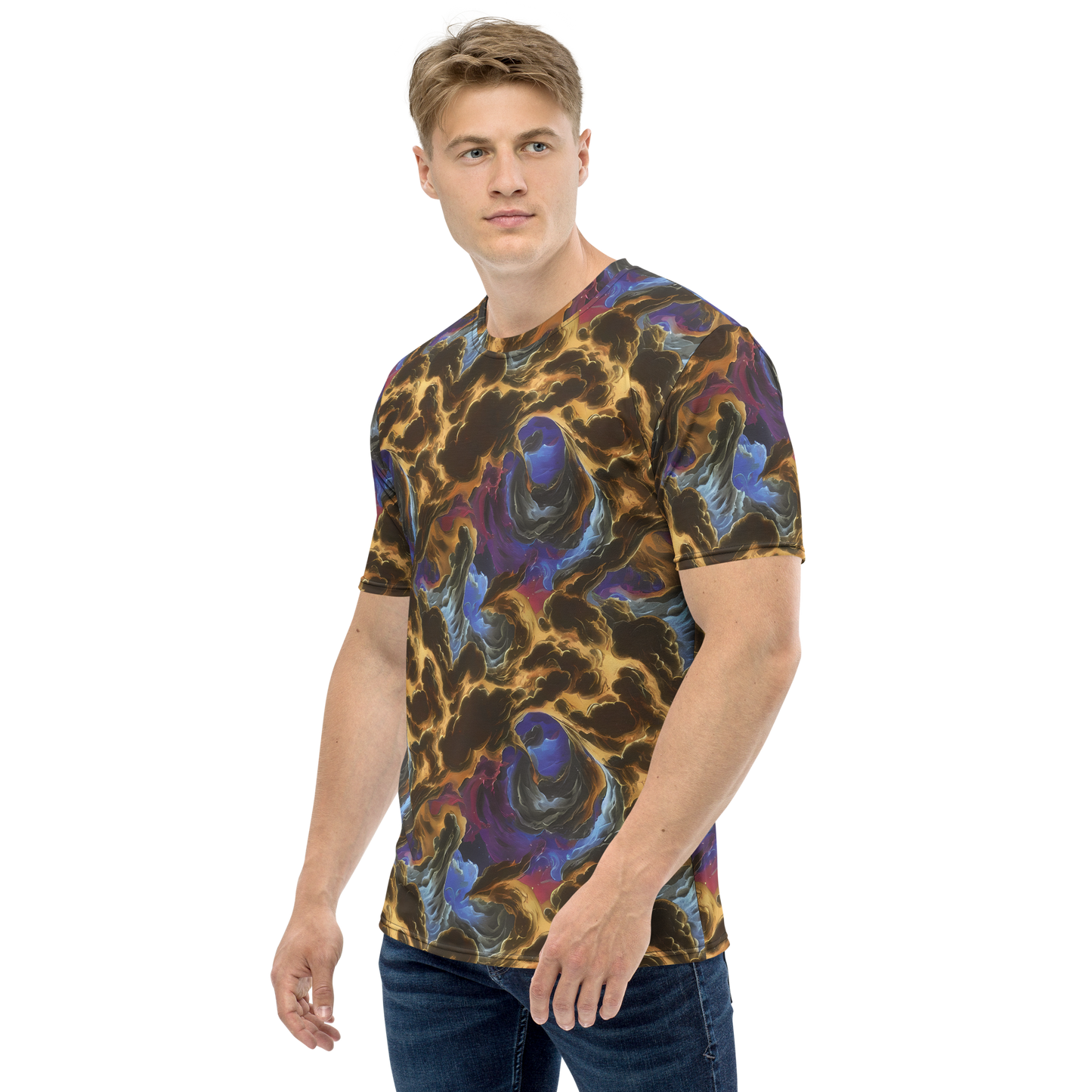 Men's Crew Neck T-Shirt - Vortex Virtue