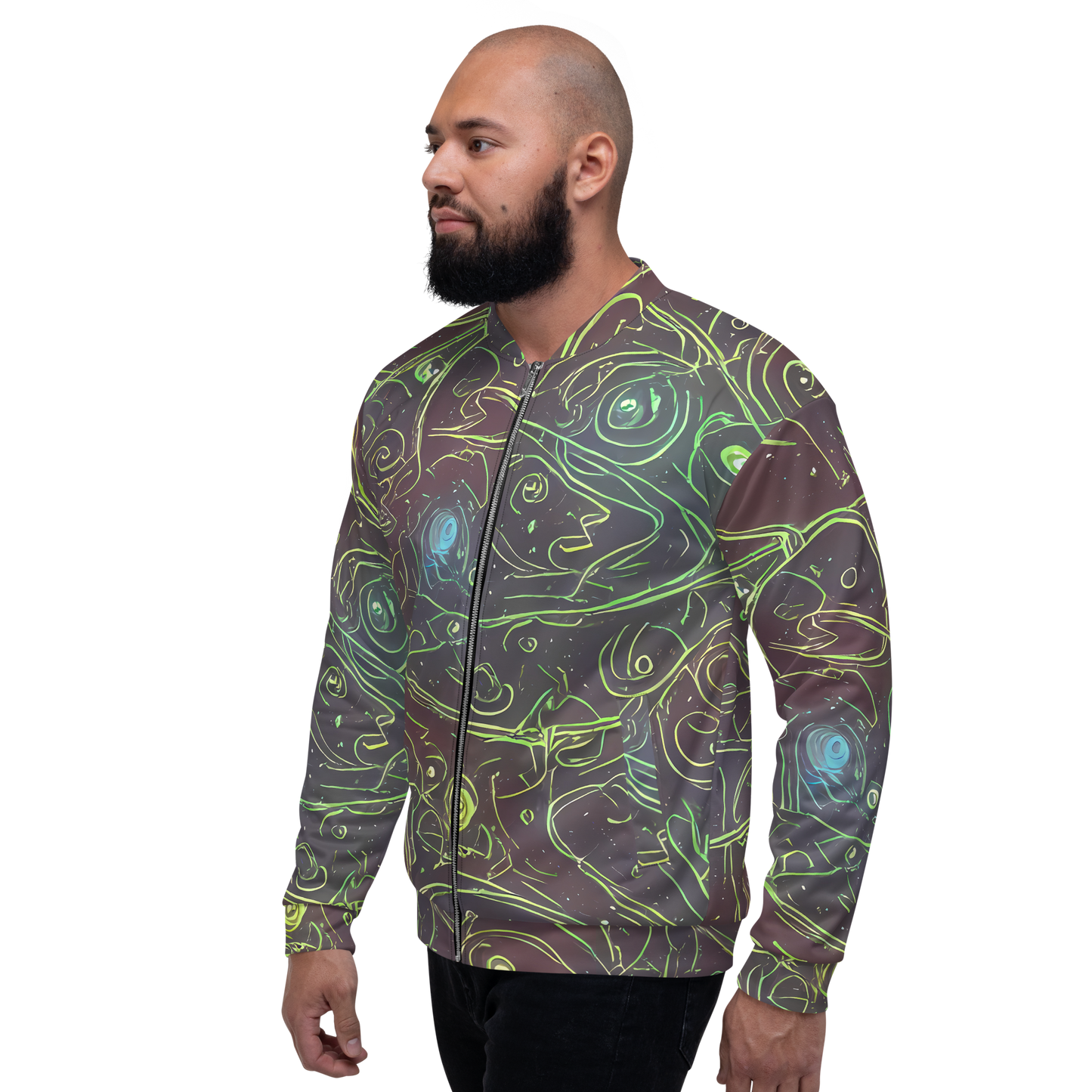 Bomber Jacket - Starfield Scrolls