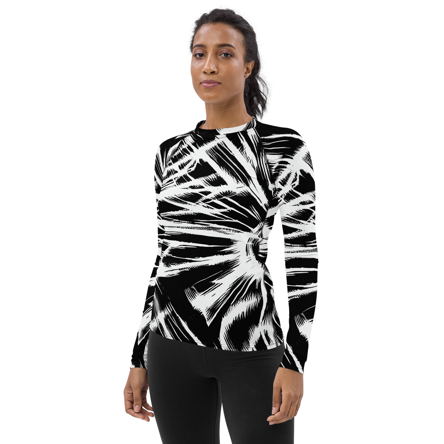 Women's Rash Guard - Silent Thunder