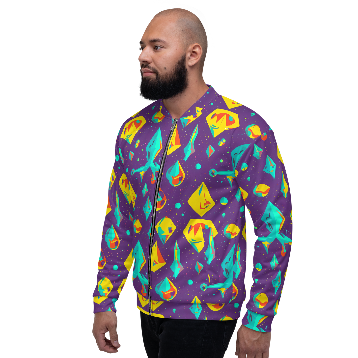 Bomber Jacket - Cascading Prism