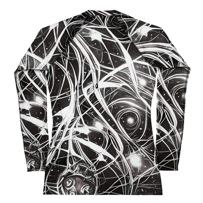 Women's Rash Guard - Twilight Vortex