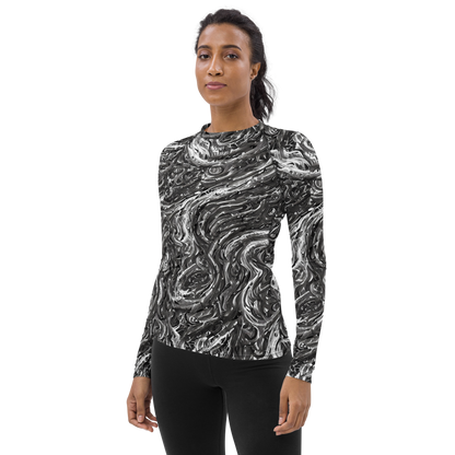 Women's Rash Guard - Nebulous Night