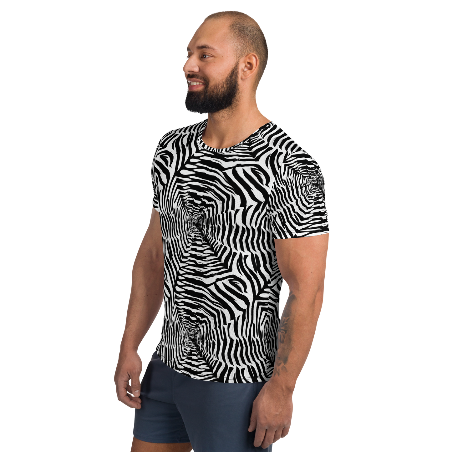 Men's Athletic T-Shirt - Shadowed Illusions