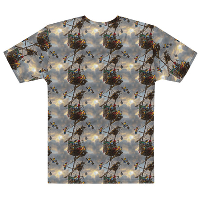 Men's Crew Neck T-Shirt - Skyward Adventure