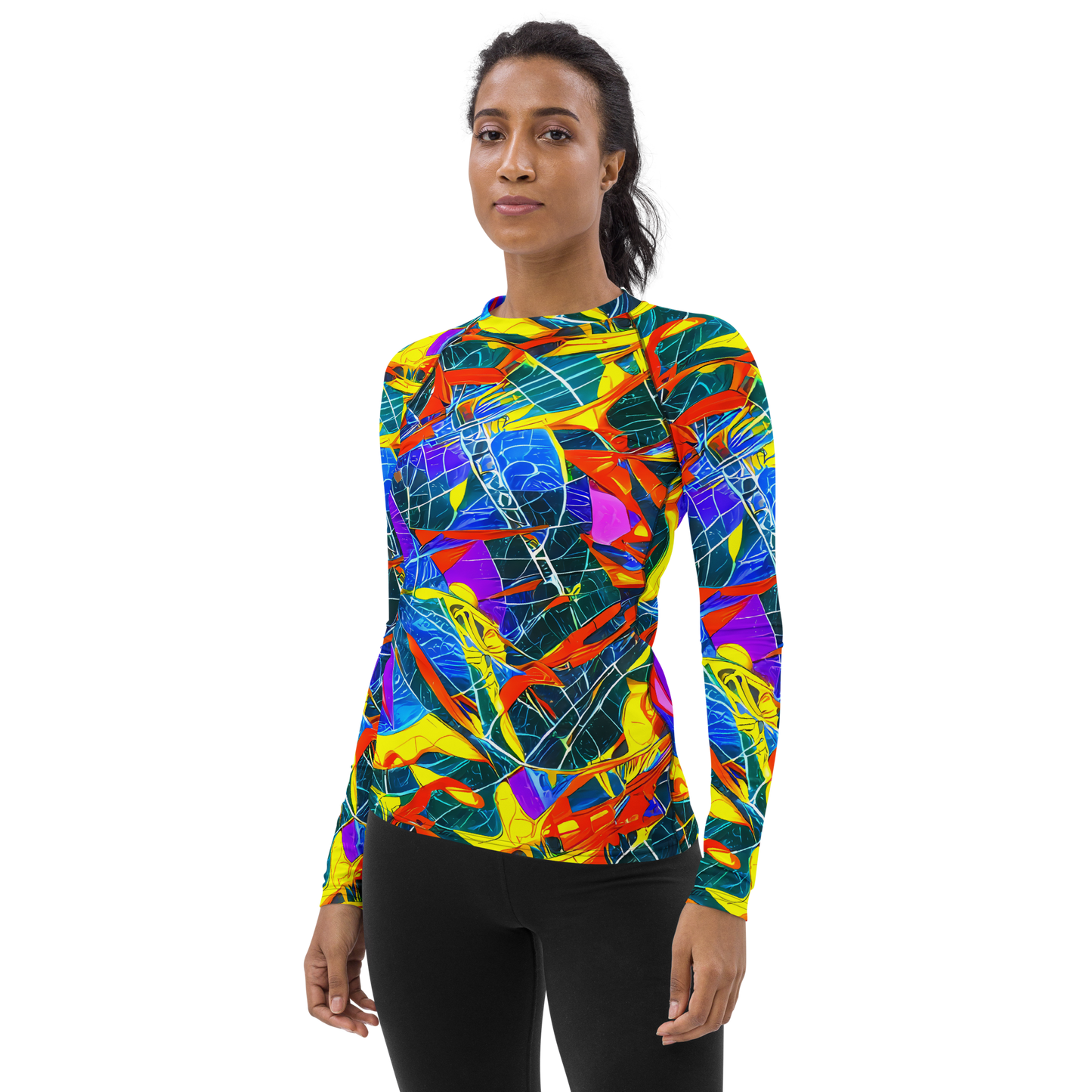 Women's Rash Guard - Arkhipov Waves