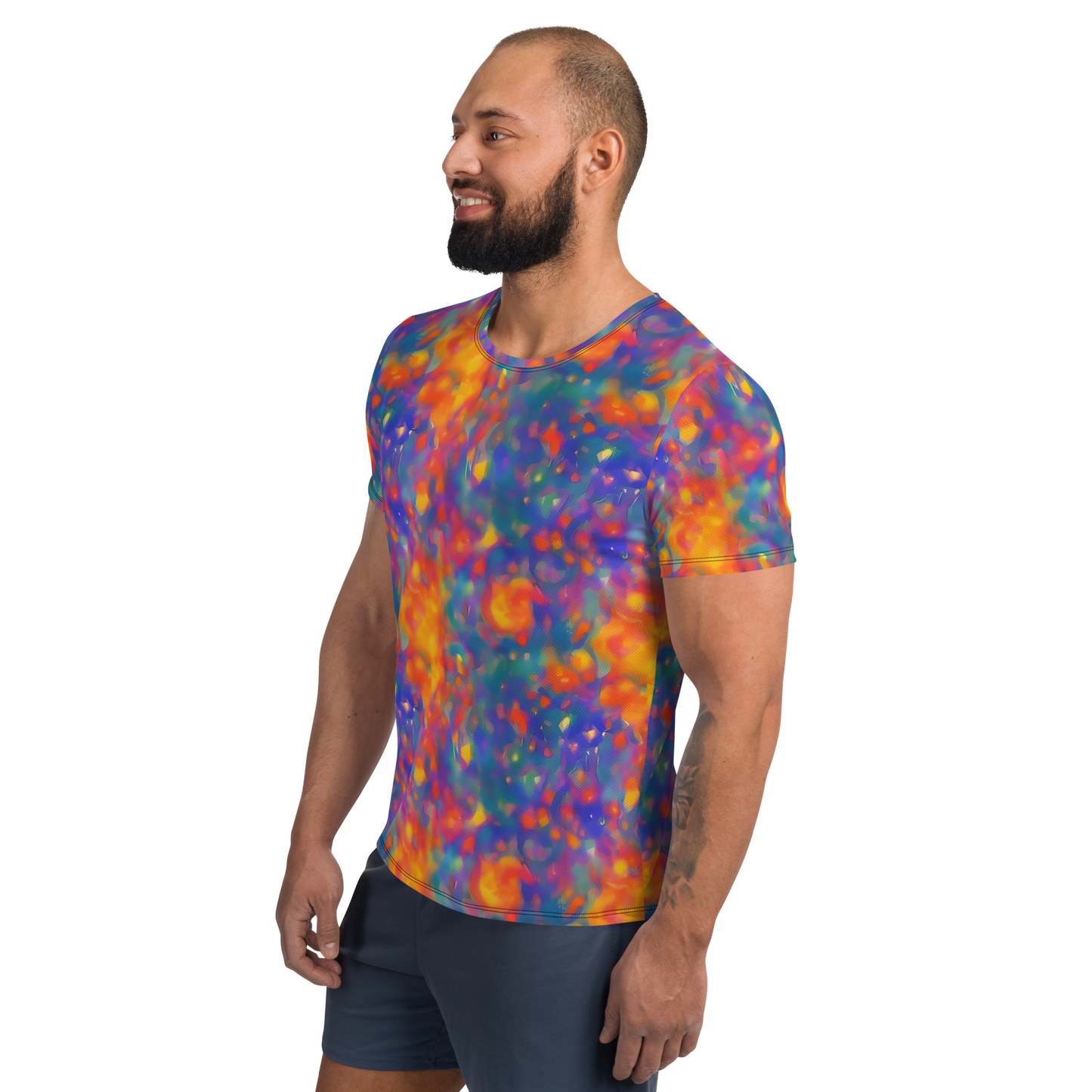 Men's Athletic T-Shirt - Nolde Nebula