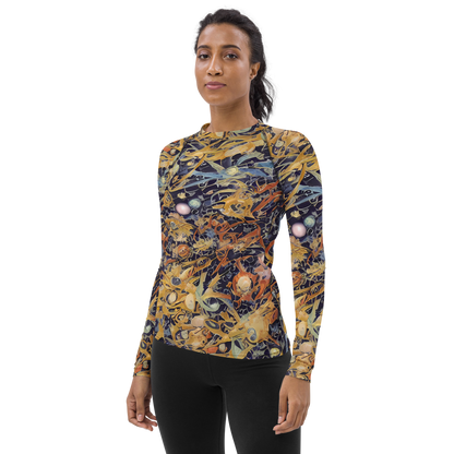 Women's Rash Guard - Quantum Symmetry