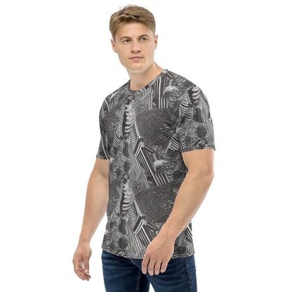 Men's Crew Neck T-Shirt - Piranesi's Web