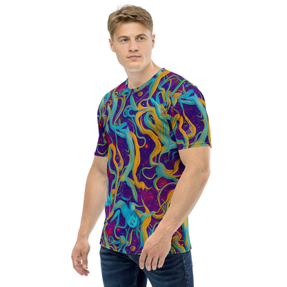 Men's Crew Neck T-Shirt - Etherial Entwine