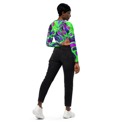 Long Sleeve Crop Top - Funky Mutation