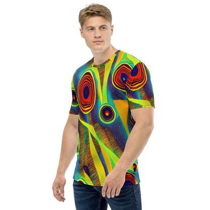 Men's Crew Neck T-Shirt - Galactic Pulse