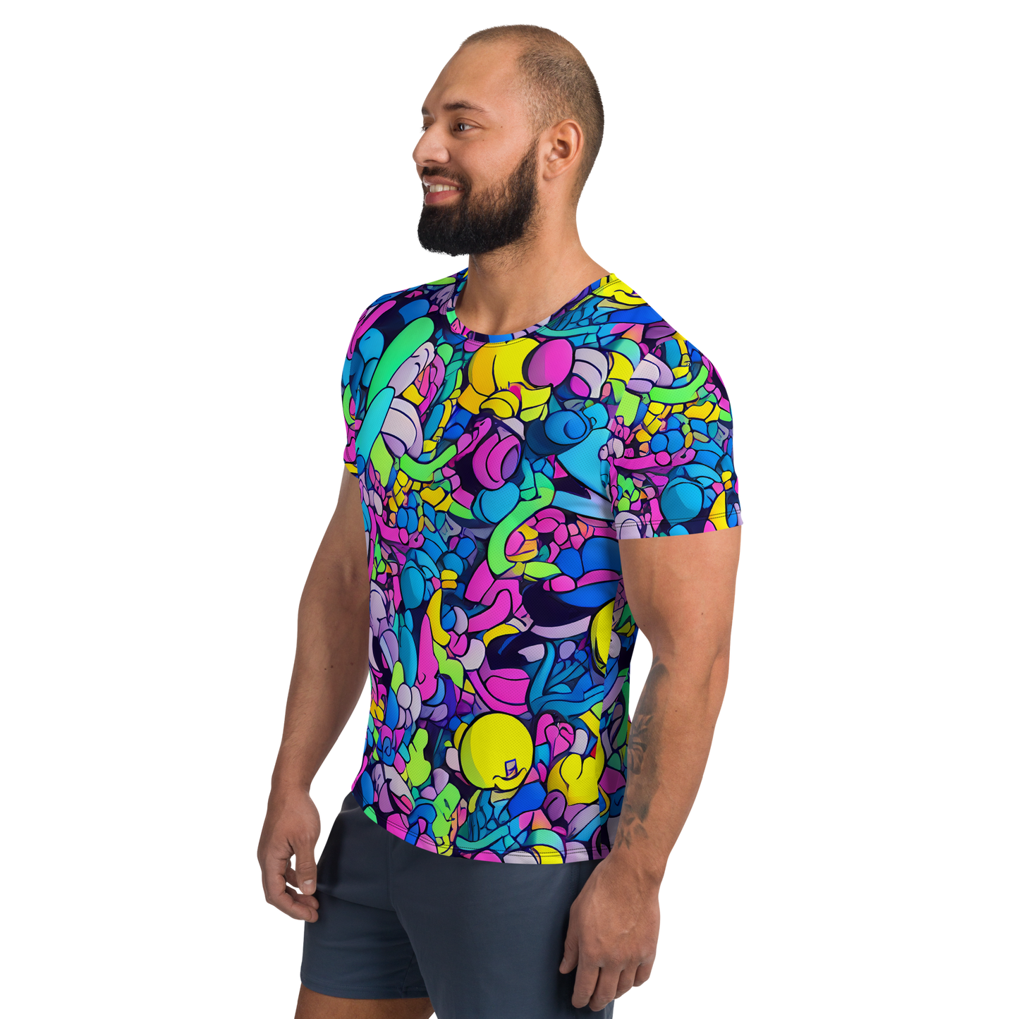 Men's Athletic T-Shirt - Radiant Revelation