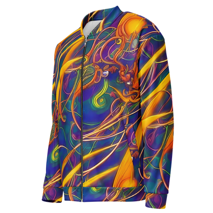 Bomber Jacket - Luminous Whirl