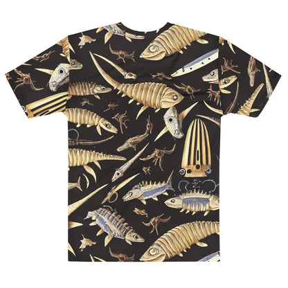 Men's Crew Neck T-Shirt - Fossil Fantasia