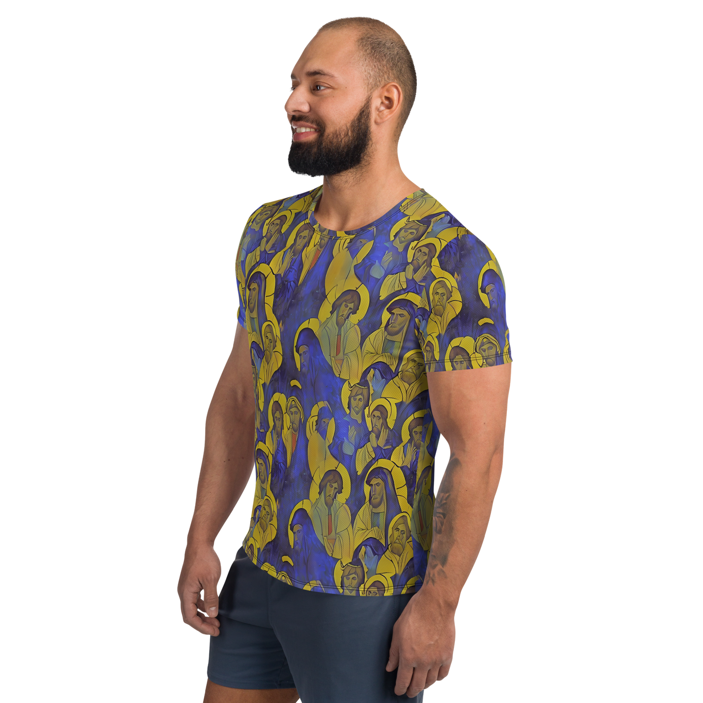 Men's Athletic T-Shirt - Divine Reverie