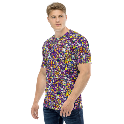 Men's Crew Neck T-Shirt - Mosaic Moods