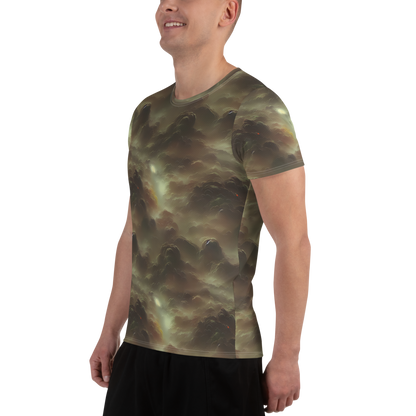 Men's Athletic T-Shirt - Celestial Dreamscape