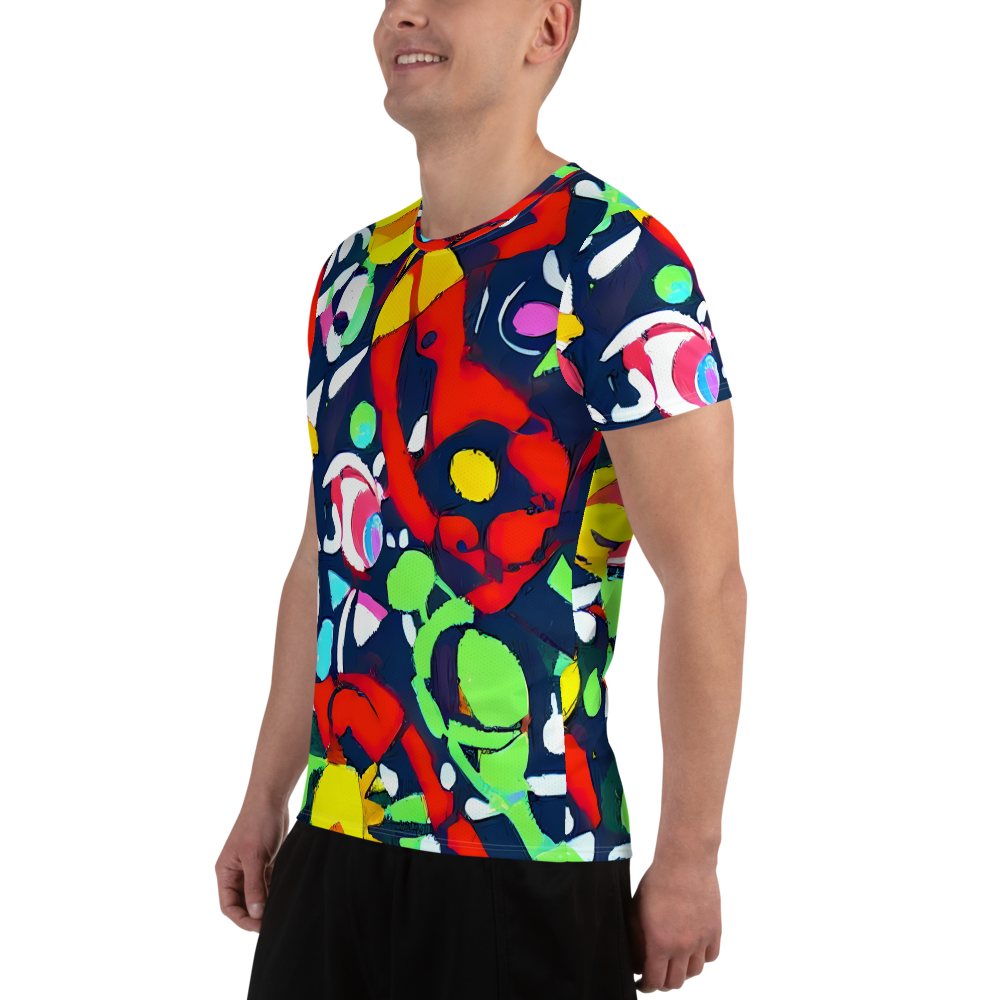 Men's Athletic T-Shirt - Chagall's Dream