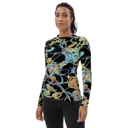 Women's Rash Guard - Infinite Mist