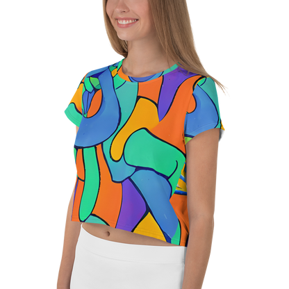 Women's Crop Tee - Archipenko Dream