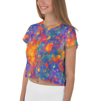 Women's Crop Tee - Nolde Nebula