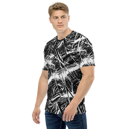 Men's Crew Neck T-Shirt - Ferriss Fractals
