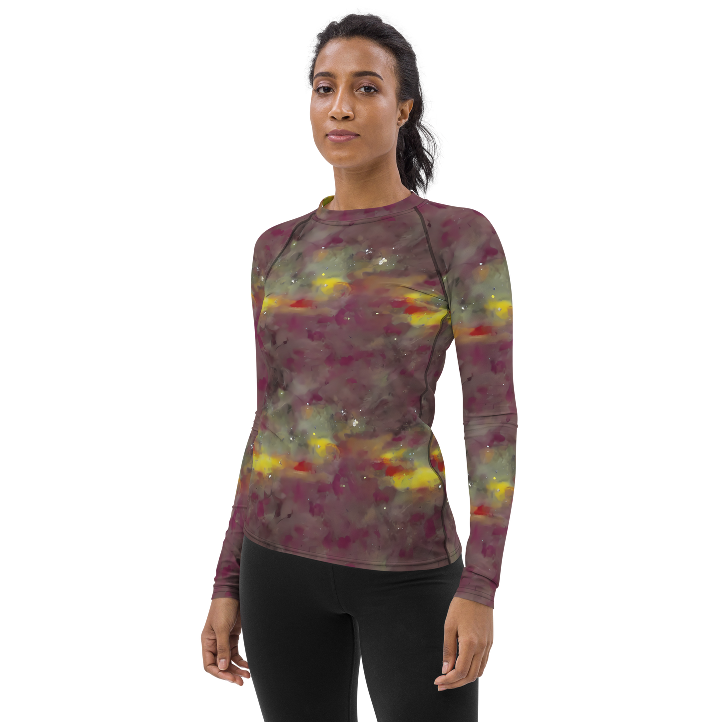 Women's Rash Guard - Whispers of Autumn