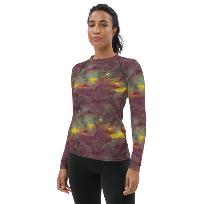 Women's Rash Guard - Whispers of Autumn