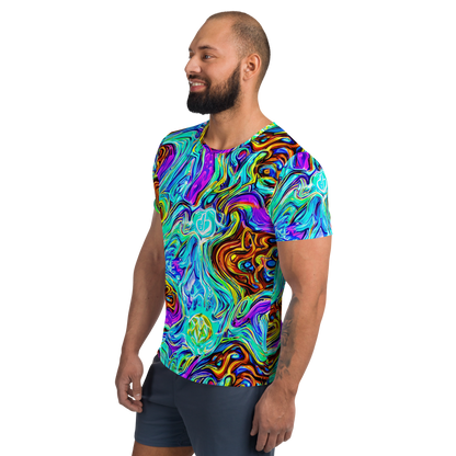 Men's Athletic T-Shirt - Mystic Iridescence