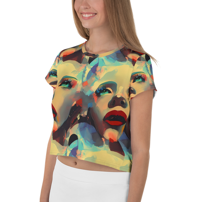 Women's Crop Tee - Astral Reflections