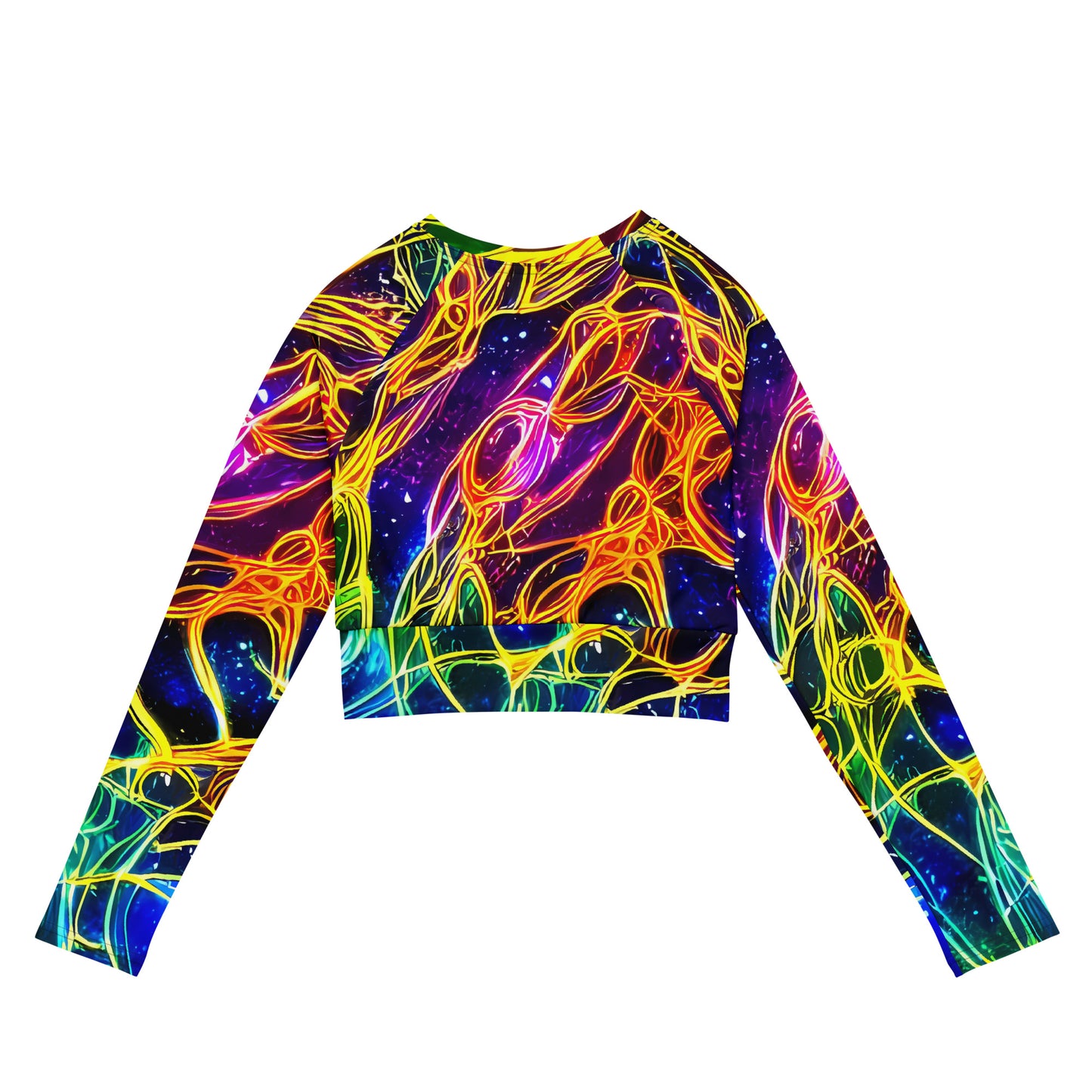 Long Sleeve Crop Top - Dancing in the Ether