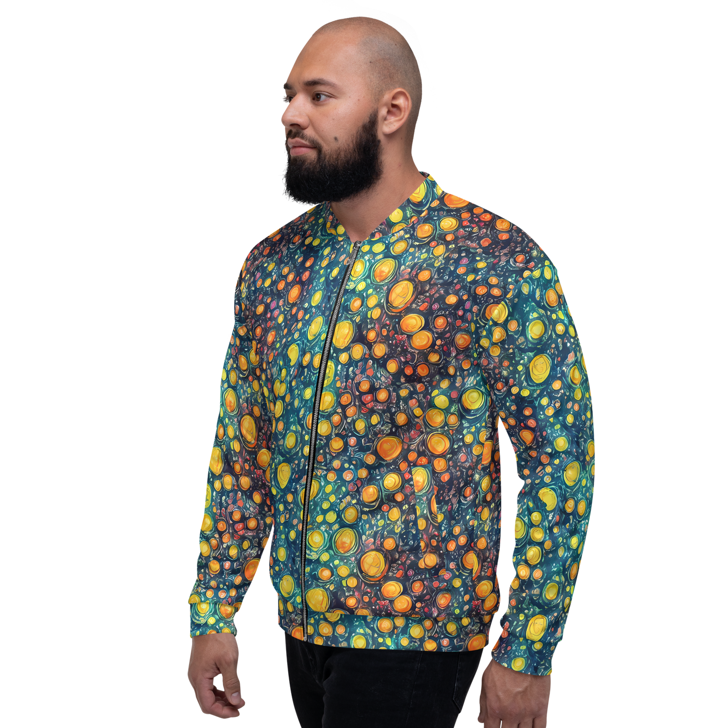 Bomber Jacket - Starry Orbits