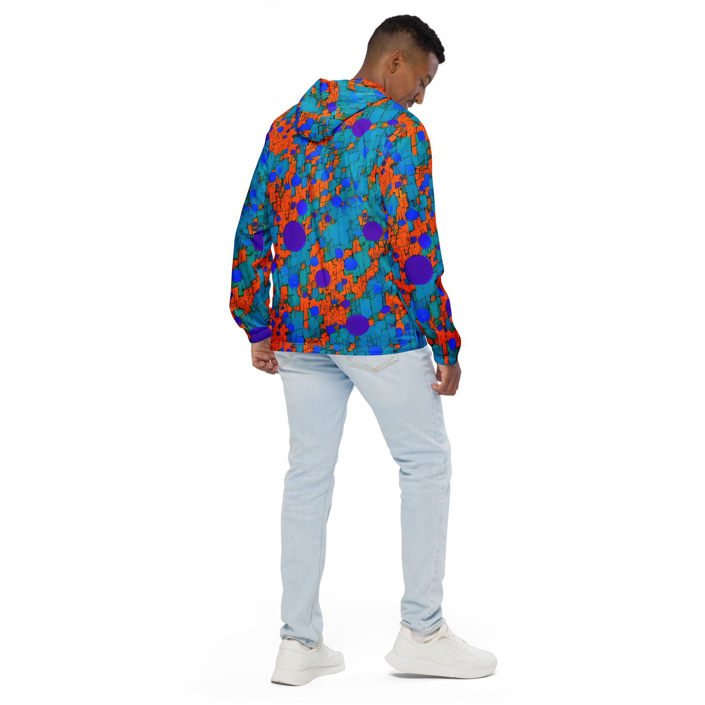 Men's Windbreaker - Intergalactic Rhythms