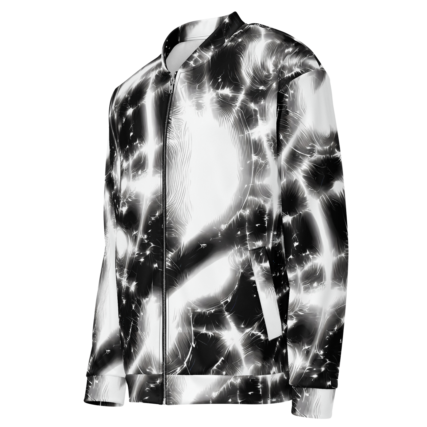 Bomber Jacket - Electric Nightfall