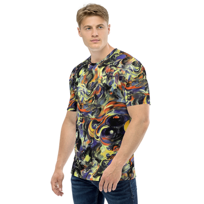 Men's Crew Neck T-Shirt - Twilight Chaos