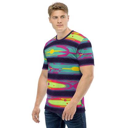 Men's Crew Neck T-Shirt - Astro Pop