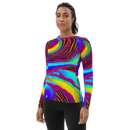 Women's Rash Guard - Kapoor Vortex