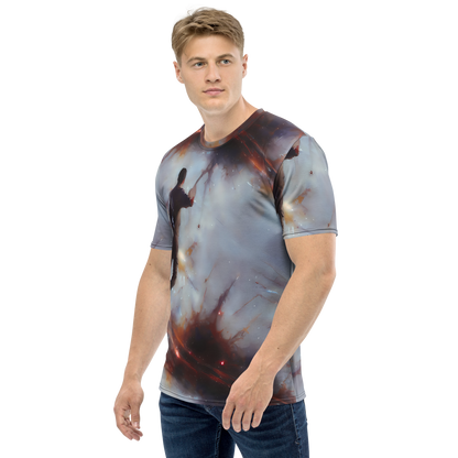 Men's Crew Neck T-Shirt - Impressionist Void