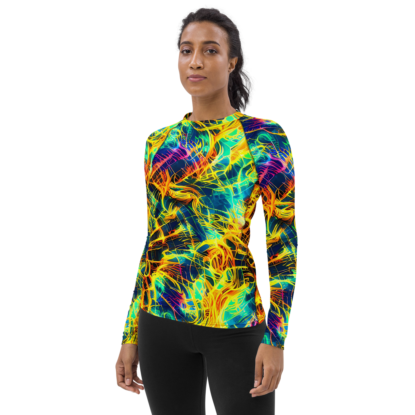 Women's Rash Guard - Kapp's Kaleidoscope