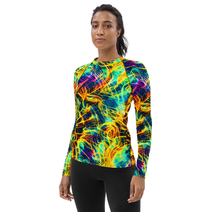 Women's Rash Guard - Kapp's Kaleidoscope