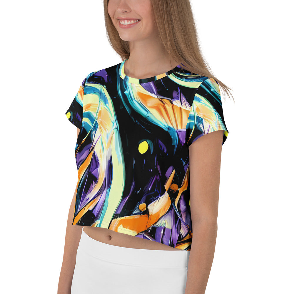 Women's Crop Tee - Dorothy's Whirl