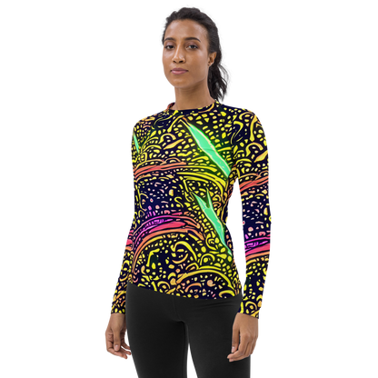 Women's Rash Guard - Isenbrant Illumination