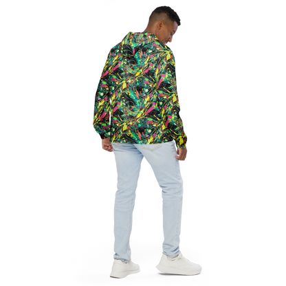 Men's Windbreaker - Cyborg Whirl