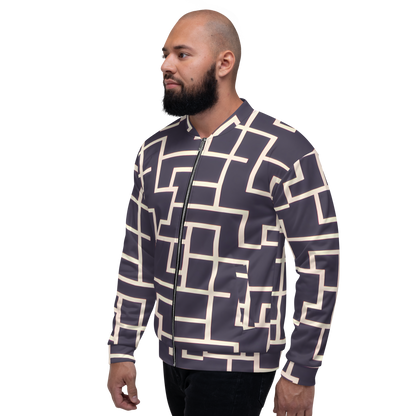 Bomber Jacket - Gilded Gridlock