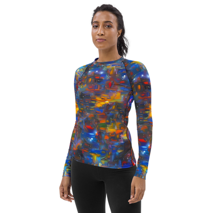 Women's Rash Guard - Abstract Conflux