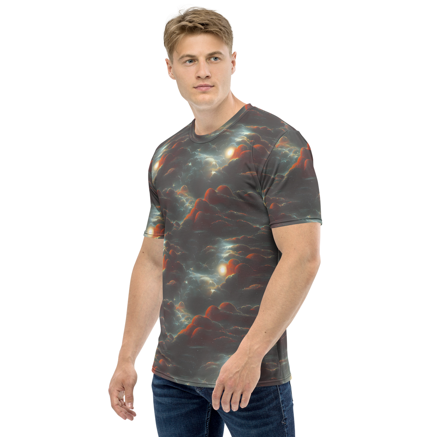 Men's Crew Neck T-Shirt - Stellar Highlands