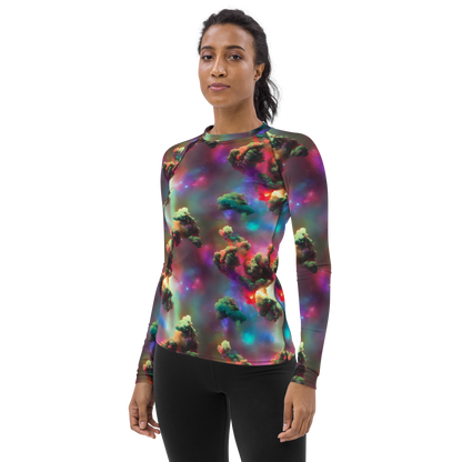 Women's Rash Guard - Nebula Dreams