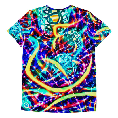 Men's Athletic T-Shirt - Fynesian Galaxy