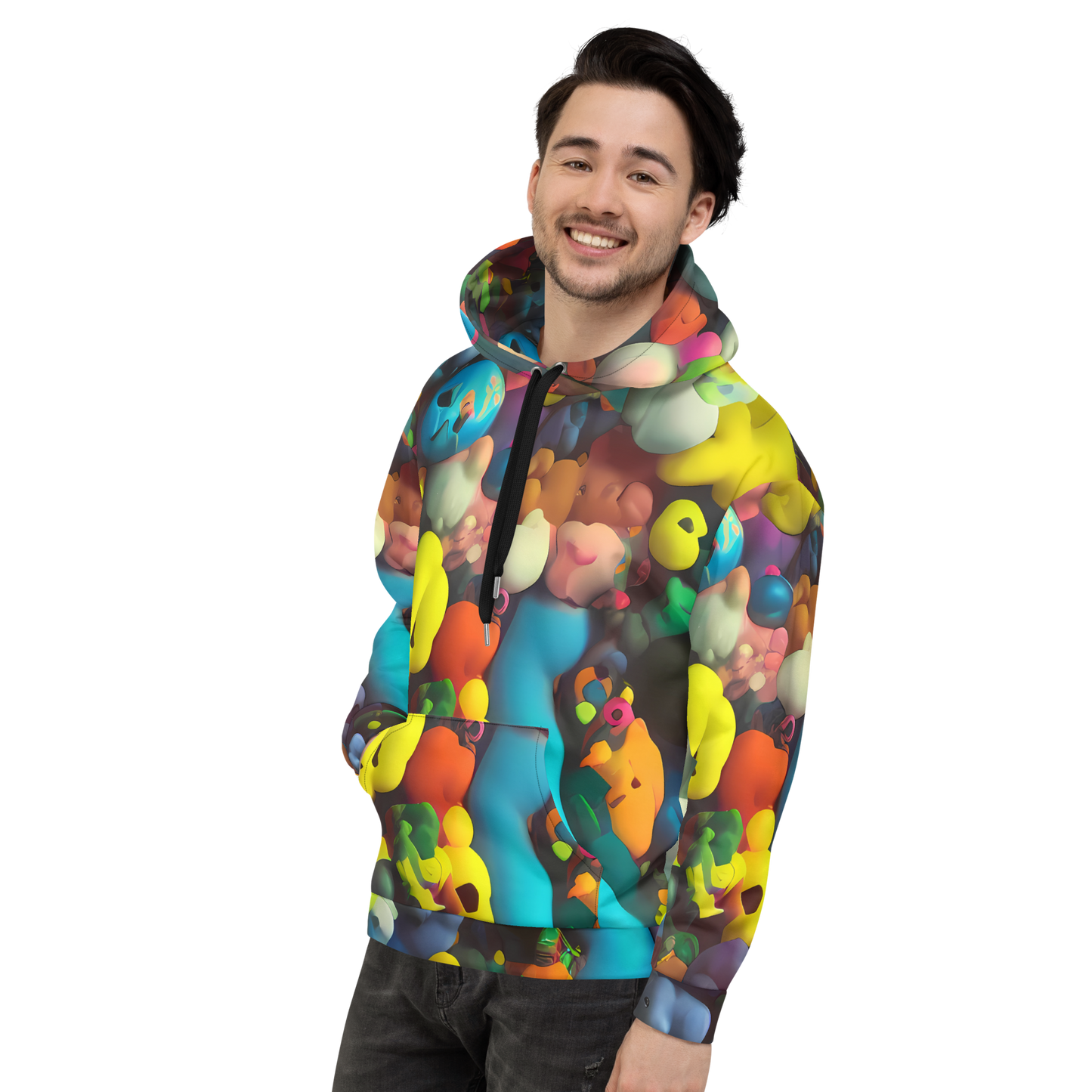 Hoodie - Bubble Pop Art