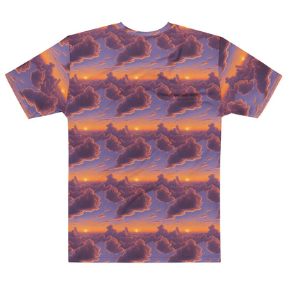 Men's Crew Neck T-Shirt - Cotton Candy Dreams